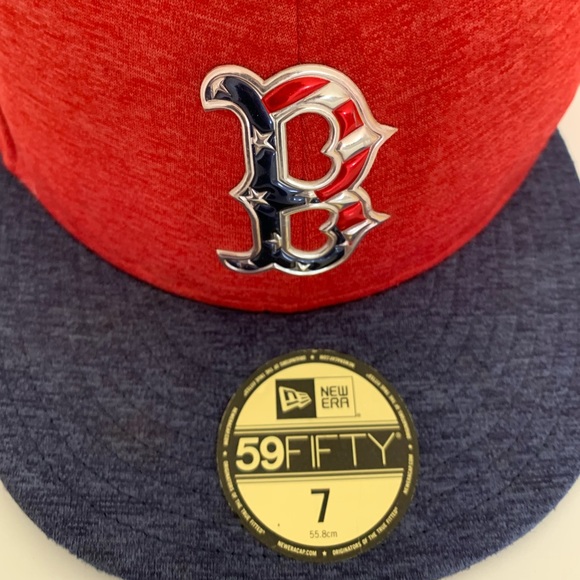 NEW ERA 59FIFTY “America” Boston Red Sox hat, size 7 55.8cm - Picture 5 of 12